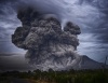Aschewolke eines Vulkanausbruchs